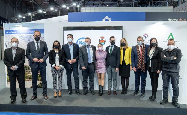 Juan Marín ve en la Geoda de Pulpí un «referente» del turismo industrial