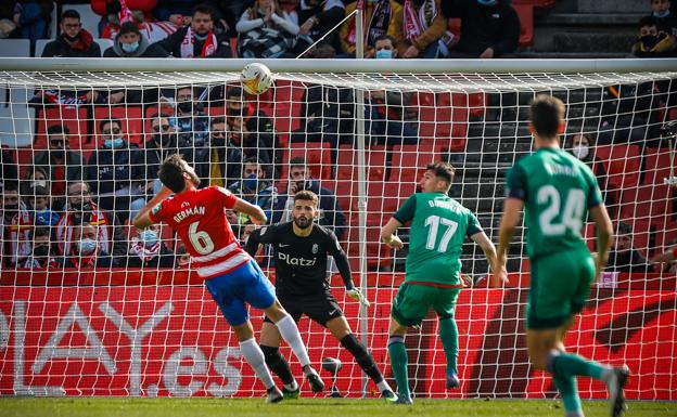 Germán: «Hay que trabajar muy bien para que en el próximo partido no pasen las mismas cosas que en este»