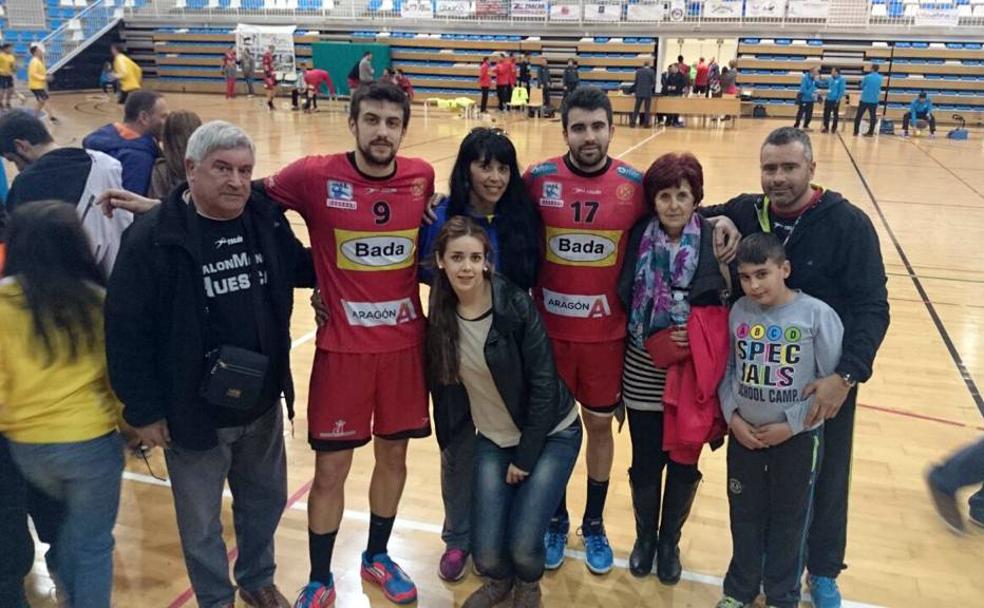 Una familia dedicada al balonmano