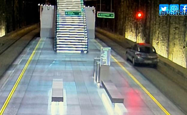 Un conductor ebrio circula casi cuatro kilómetros por las vías subterráneas del metro de Granada