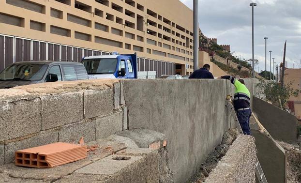 Arrancan las obras de la muralla y los restos tardo-romanos del entorno del Mesón Gitano