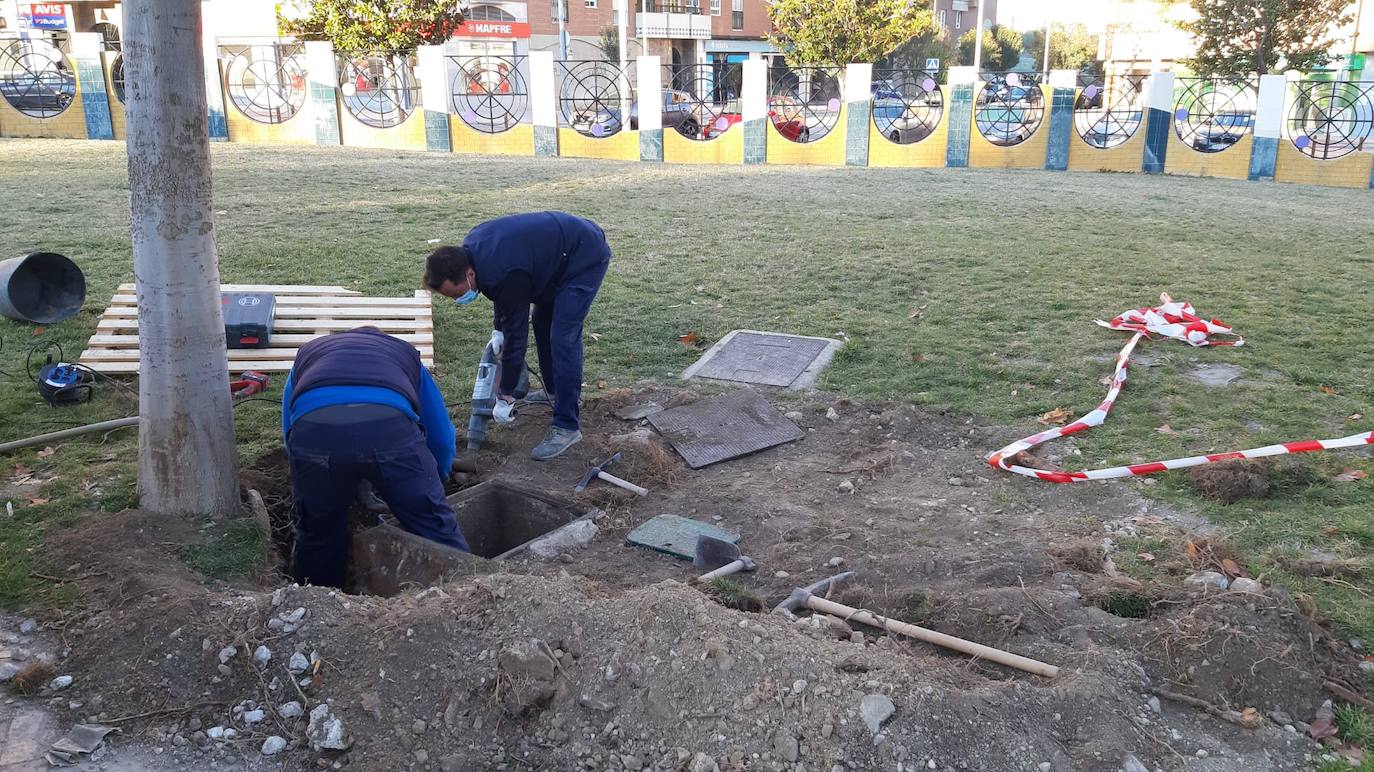 Inversión de 18.000 euros para mejorar el sistema de riego del Parque del Bulevar