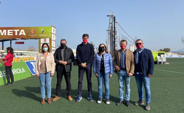 Millán destaca el potencial de Jaén para acoger campeonatos como el de campo a través