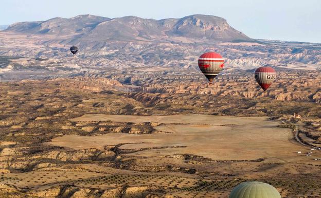 El Festival de Aeroestación sobrevuela el Geoparque de Granada