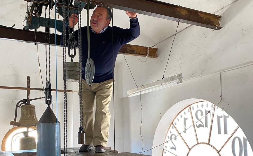 Media vida marcando la hora en Montefrío