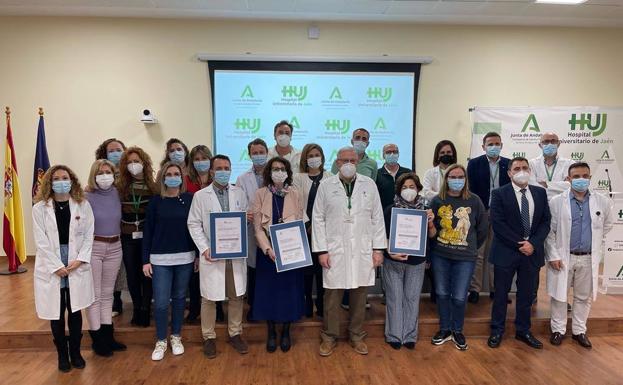 Certificación de calidad para tres unidades del hospital