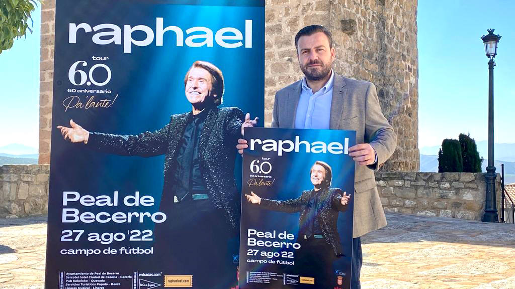 Raphael ofrecerá un concierto en Peal de Becerro dentro de su 'Tour 6.0'