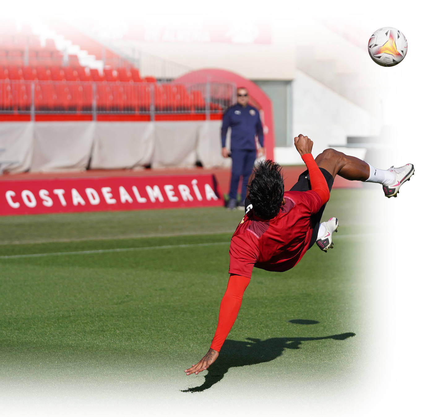 Rubi: «Nuestros aficionados en Málaga verán la máxima entrega del Almería»