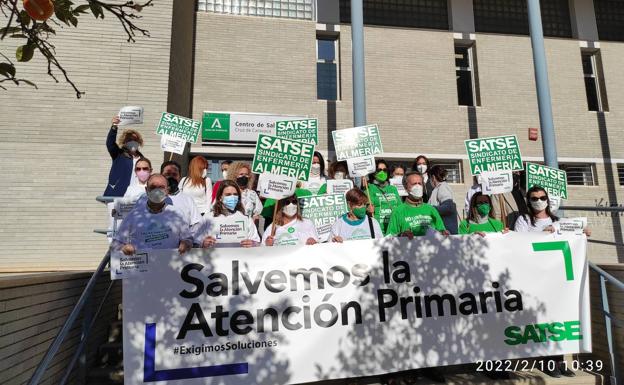 Los enfermeros exigen más medios ante la «precariedad» de la Atención Primaria