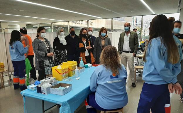 Cierra el vacunódromo del Museo Íbero de Jaén con el 97% de los jienenses con al menos una dosis