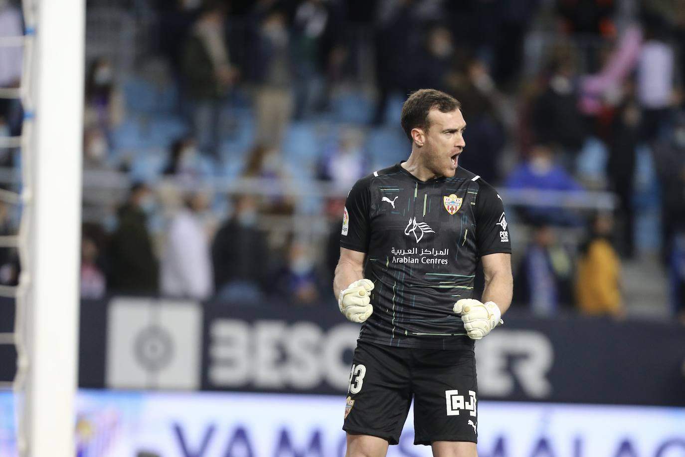 Fernando: «Ojalá todos compitieran contra nuestros rivales como contra el Almería»