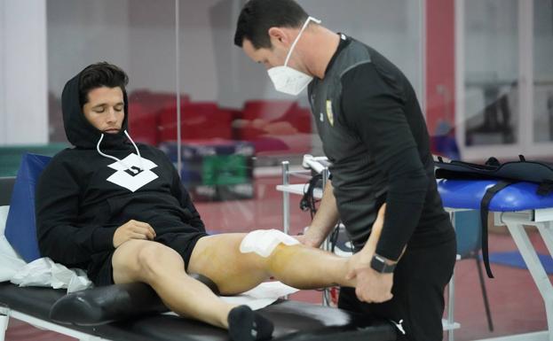 Juanjo Nieto y Chumi empiezan la rehabilitación en casa