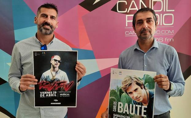 RVFV y Carlos Baute son los primeros confirmados para el 'Huércal Live' a finales de abril