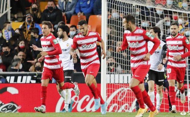 El Granada no anota un gol propio en jugada desde Getafe