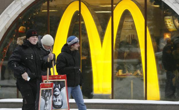 Adiós a McDonald's, Starbucks, Pizza Hut y KFC en Rusia