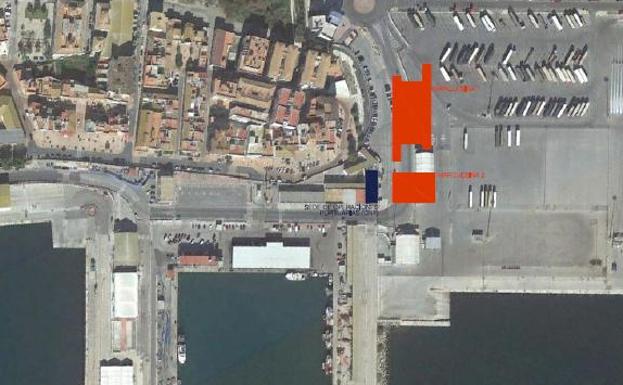 El puerto invierte 2,2 millones en una nueva zona de inspección de vehículos