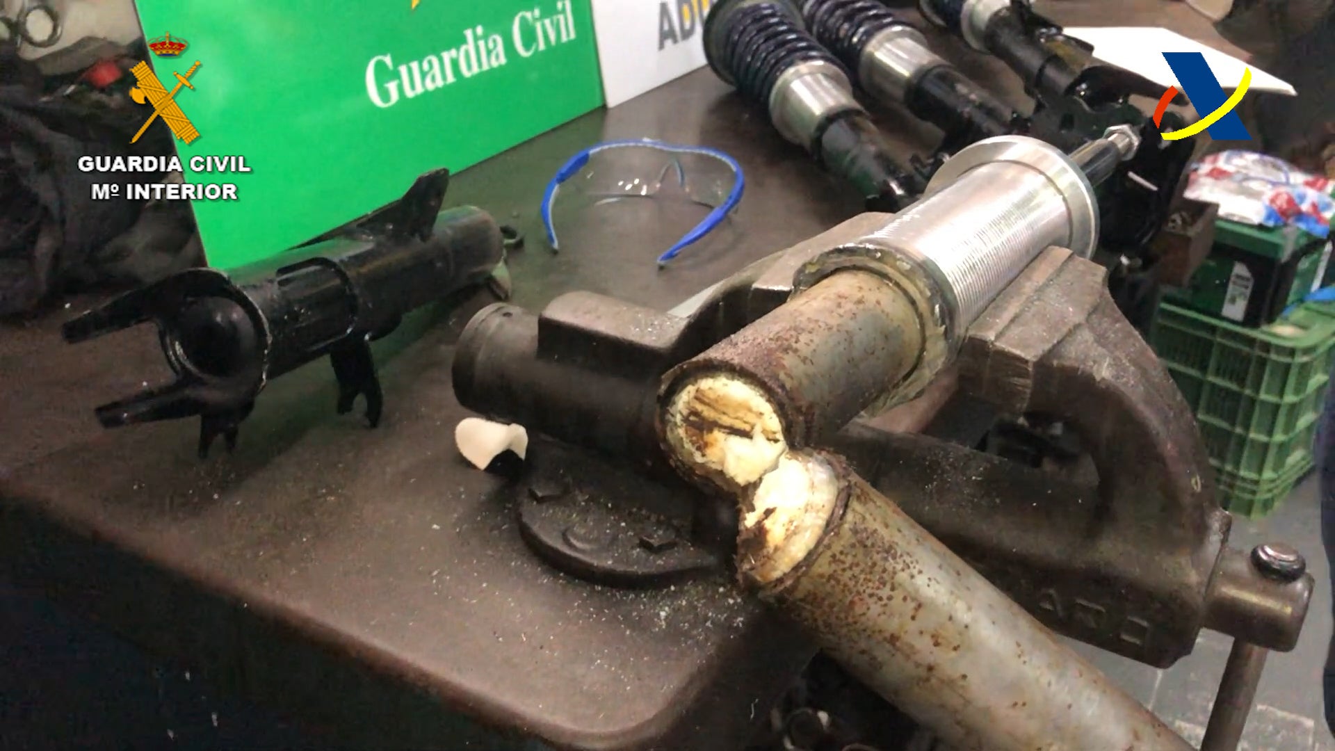 A prisión al recibir un envío postal con 1.200 gramos de cocaína en Retamar