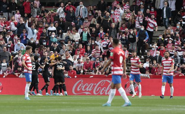 El Granada llega a los diez partidos sin ganar y se acerca al mal dato de 1970