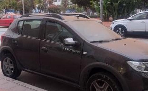 El polvo del Sáhara tiñe de rojo Almuñécar