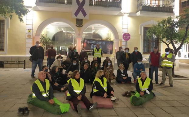 Tres noches al raso en Almuñécar para reclamar el agua de Rules