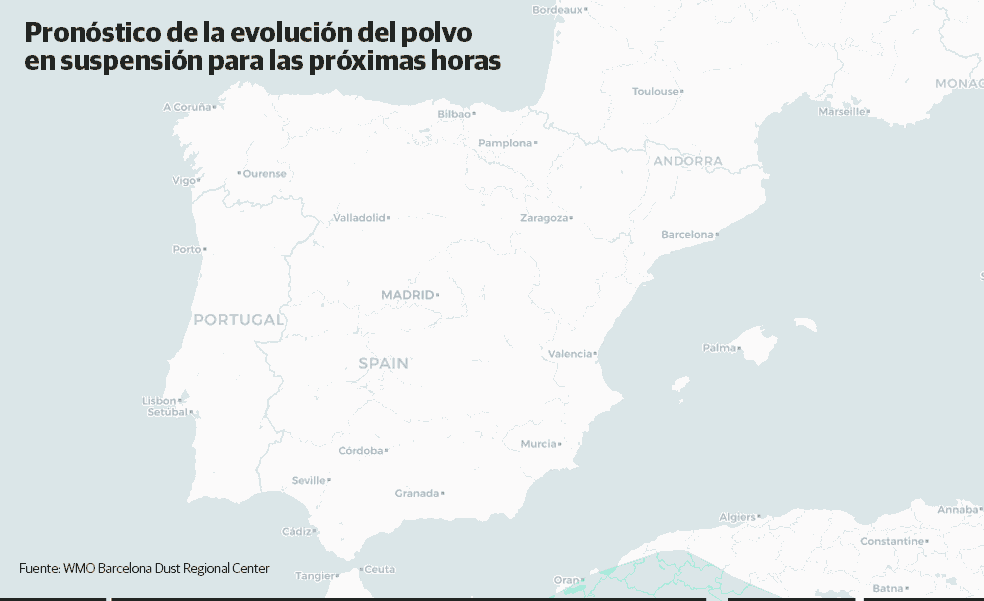 Cómo se forma la calima y cuántos días tarda en desaparecer