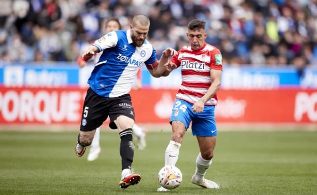 Quini, Germán y Uzuni ven amarilla en Vitoria y pasan a estar apercibidos