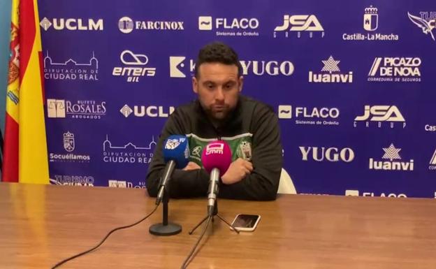 «Estoy muy contento por el equipo y las personas que rodean al vestuario»