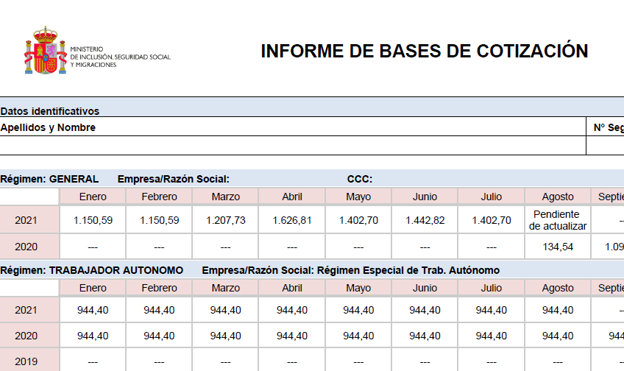 Cómo conseguir el informe de tu cotización que tiene la Seguridad Social