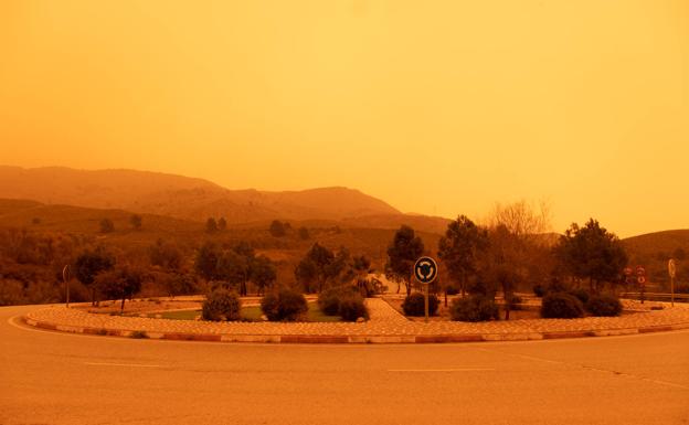 La calima vuelve a Granada