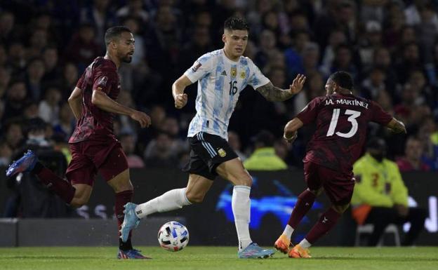 Machís juega el último cuarto de hora en una nueva derrota de Venezuela