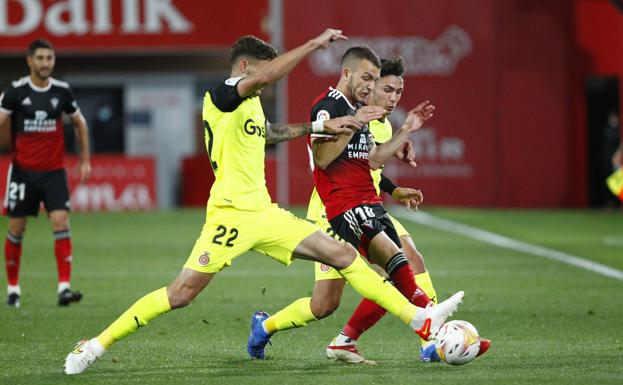 El Girona, rival hoy de la UD Almería, más fuerte que nunca