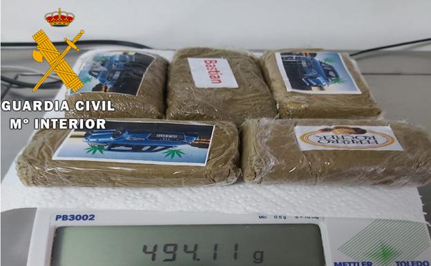 Cazan a dos presuntos traficantes de droga que se habían dado a la fuga en Martos