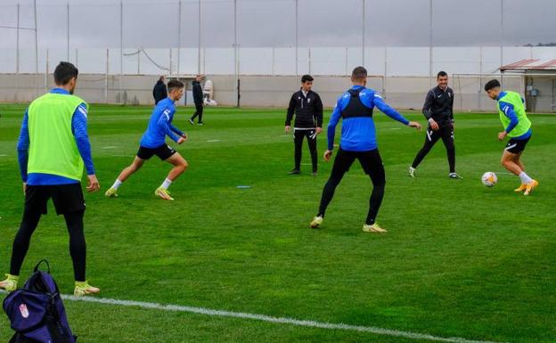 Mucha intensidad en una sesión sin Germán