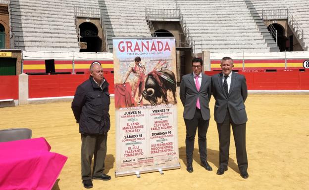 Presentado el cartel taurino de la feria del Corpus de Granada