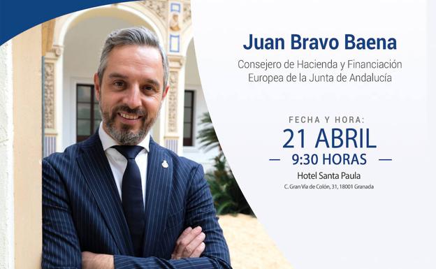 Juan Bravo, consejero de Hacienda y nuevo vicesecretario de Economía del PP, viene a Granada