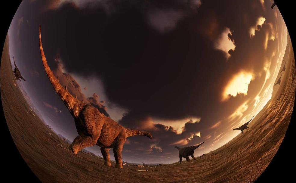 Los dinosaurios conquistan el planetario del Parque de las Ciencias