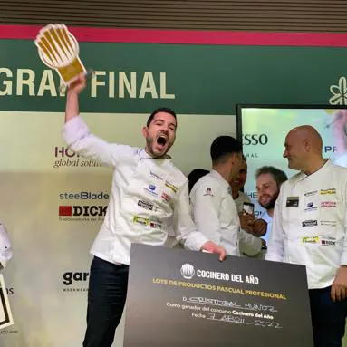 El almeriense Cristóbal Muñoz gana el concurso Cocinero del Año