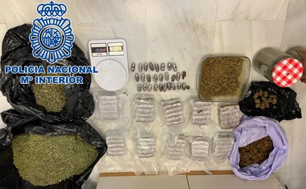 Un laboratorio de hachís, dos invernaderos de marihuana y 64 casas pinchadas a la luz en Almanjáyar