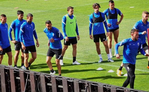 Sin Gonalons ni Soro en la última sesión previa a recibir al Levante