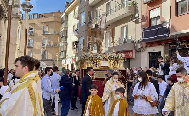 El Resucitado pone el broche de oro a la Semana Santa de Jaén