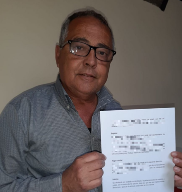 Multado por circular por el paseo de Torrenueva para acceder a su cochera