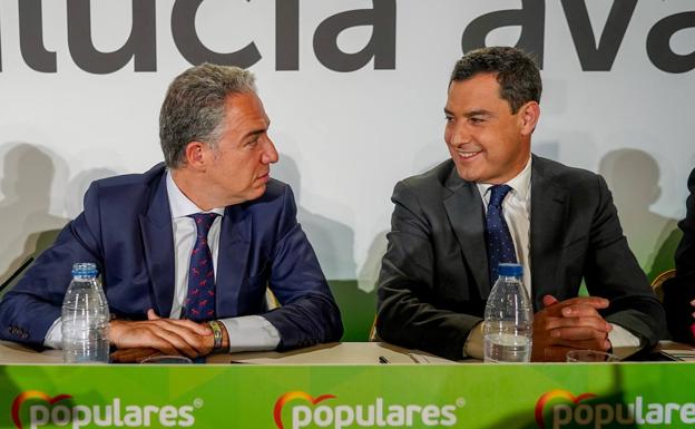 Moreno insta al PP-A a lograr una «gran mayoría social» que le permita gobernar en solitario