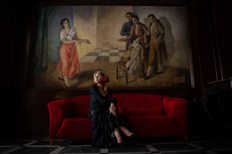 El adiós de la dama del flamenco de Granada