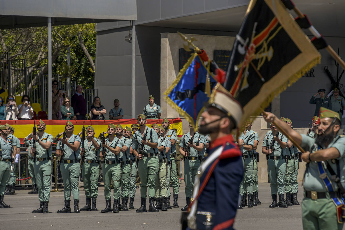 La gesta del '2 de Mayo', en la Brigada de La Legión