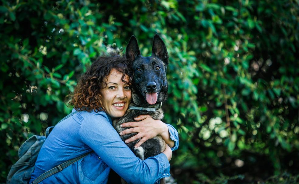 El perro Harry 'Petas', el terror de los trapicheros de droga de Granada