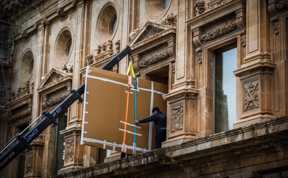 La última 'mudanza' en el Museo de Bellas Artes de Granada