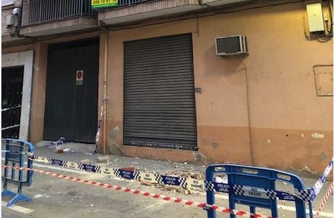 Fallece la joven de Granada a la que cayó un trozo de cornisa en la cabeza en Maracena