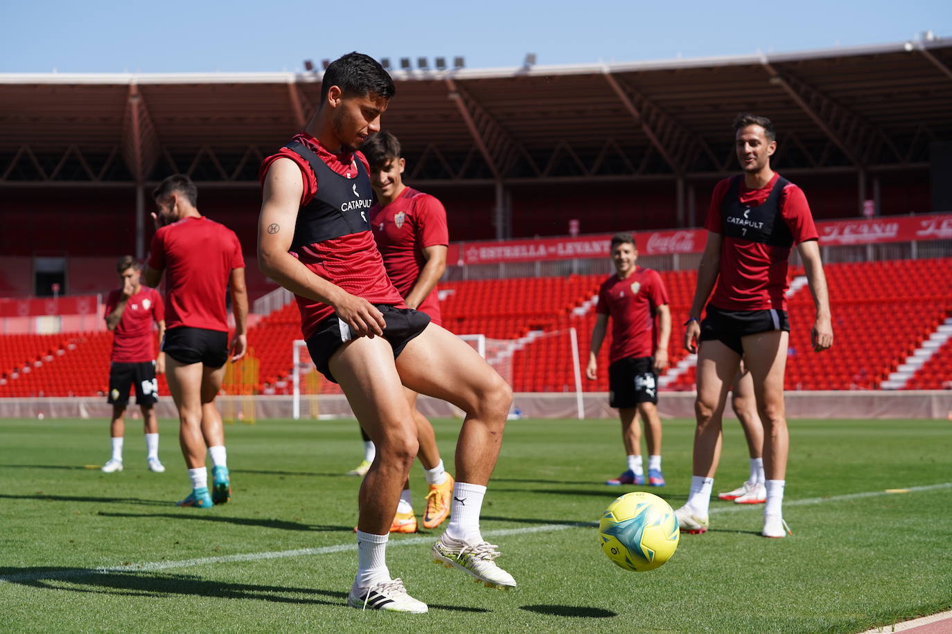 Lucas Robertone vivirá con el Almería el día más especial