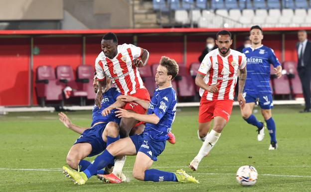 La AD Alcorcón, todo un 'hueso' como visitante de la UD Almería