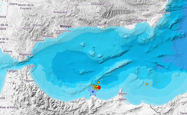 Un terremoto de 5,0 en el Mediterráneo agita Granada y Málaga